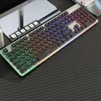 USB Wired Luminous Gaming Keyboard – Ideal for Home & Office Use