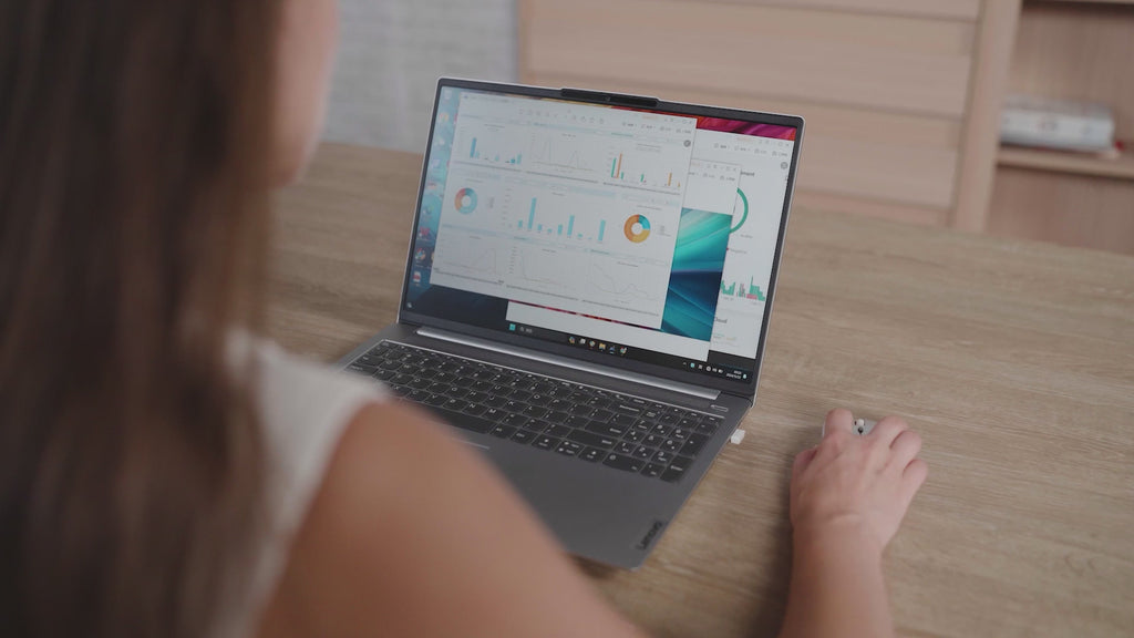 Clanor Dual Laptop Screen Extender - 15.6'' Triple Portable Monitor for Laptop Plug and Play - 1080P FHD IPS Laptop Monitor Extender for 13-17 Laptops - Compatible with all OS